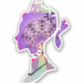 Sticker Princesse Ponytail (Devant)