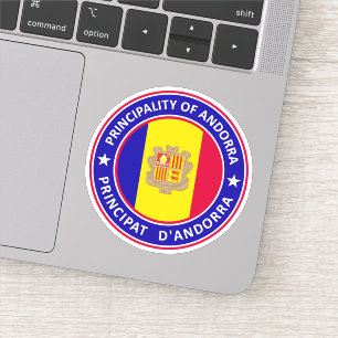 Sticker Principauté d'Andorre