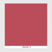 Sticker Printemps Été Couleur Rouge (Feuille)