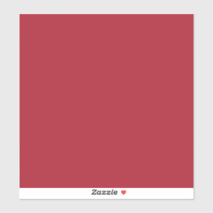 Sticker Printemps Été Couleur Rouge