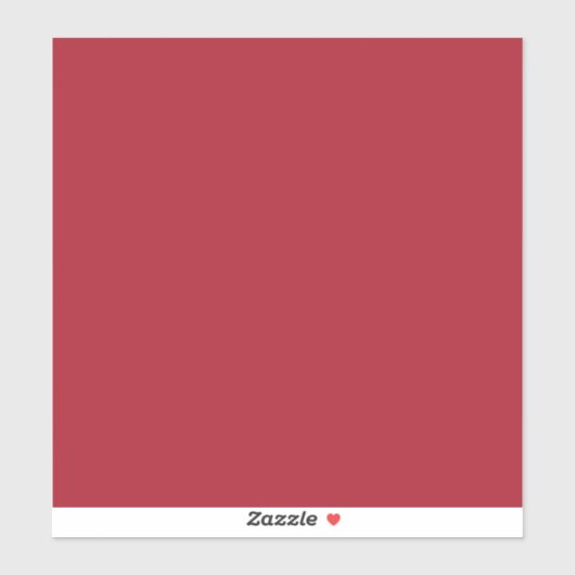 Sticker Printemps Été Couleur Rouge (Feuille)