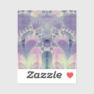 Sticker Printemps Violet