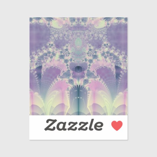 Sticker Printemps Violet (Feuille)