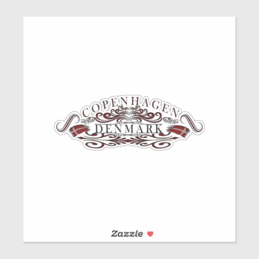 Sticker Prix de Copenhague (Feuille)