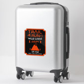 Sticker Prix de la course de piste (Sur valise)