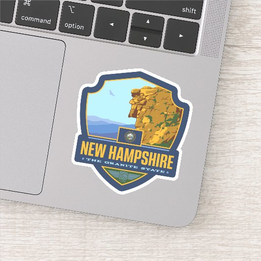 Sticker Prix d'État | New Hampshire (Détail)
