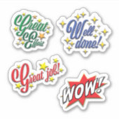 Sticker Prix du divertissement en classe (Devant)