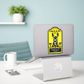 Sticker Prix Jackass (Ordinateur portable sur le bureau)