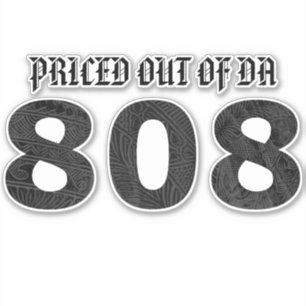 Sticker PRIX SUR DA 808 Tibal Black Grey