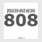 Sticker PRIX SUR DA 808 Tibal Black Grey (Feuille)
