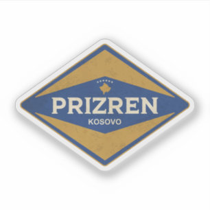 Sticker Prizren Kosovo Vintage