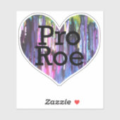 Sticker Pro Roe Purple Inks d'alcool Coeur (Feuille)