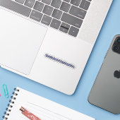 Sticker Procrastinant maintenant pour me surprendre plus t (Ordinateur portable avec iPhone)