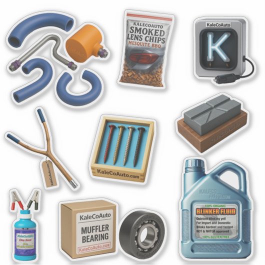 Sticker Product Assortment 2 (Devant)