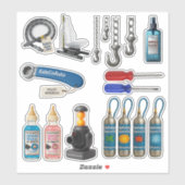 Sticker Product Assortment 3 (Feuille)