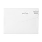 Sticker produit cosmétique Modèle Étiquette de soi (Dos)