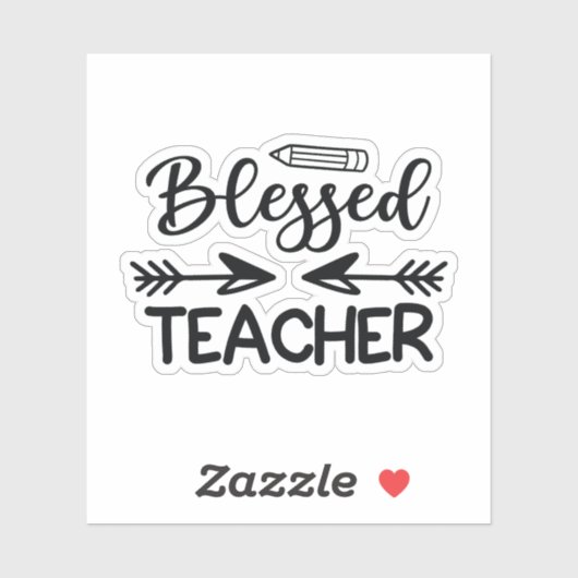 Sticker Professeur béni (Feuille)