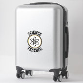 Sticker professeur de sciences (Sur valise)