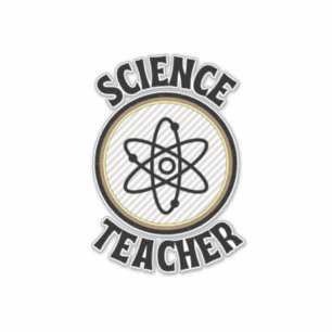 Sticker professeur de sciences