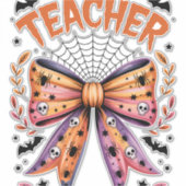 Sticker Professeur Éffrayant Halloween (Devant)