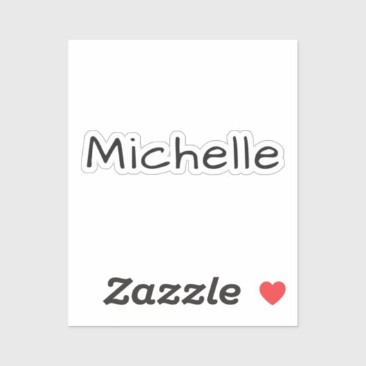 Sticker Professional Unique Casual Handwriting (Feuille)