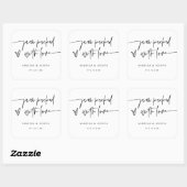 Sticker professionnel Étiquette de produit Jam Fav (Feuille)