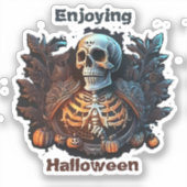 Sticker Profiter d'Halloween  (Recto)