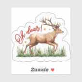 Sticker Profitez de Noël avec un Rinder Joueur! (Feuille)