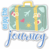 Sticker Profitez Du Voyage (Devant)