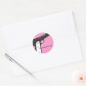 Sticker Promo Femme .45 rose (Enveloppe)