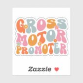 Sticker Promoteur automobile brut | Drôle PT physiothérapi (Feuille)