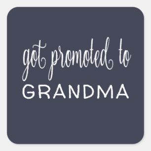 Sticker promotionnel grand-mère