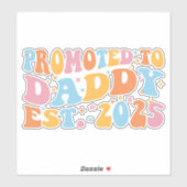 Sticker Promu À Daddy Est. III 2025 (Feuille)