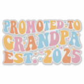 Sticker Promu À Grand-Père Est. III 2025 (Devant)