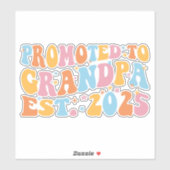 Sticker Promu À Grand-Père Est. III 2025 (Feuille)