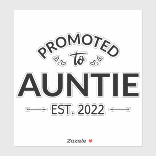 Sticker Promu À Tante Est. 2022 II (Feuille)