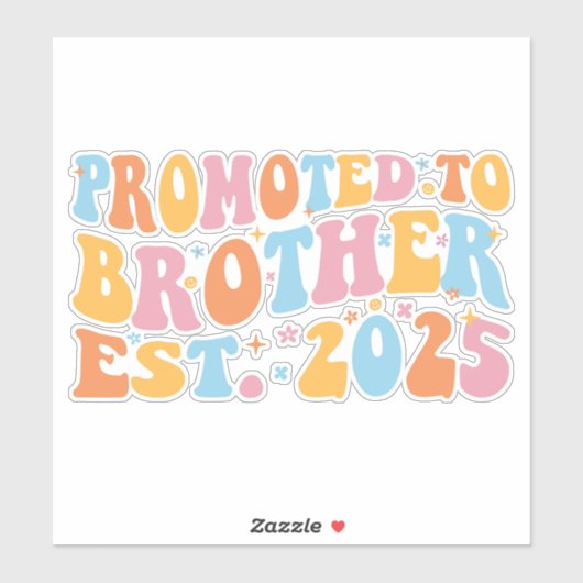 Sticker Promu Frère Env. 2025 III (Feuille)