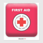 Sticker Prop. Trousse de premiers soins (Feuille)