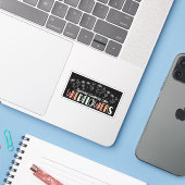 Sticker Propager la gentillesse comme l'inspiration Fleur (Ordinateur portable avec iPhone)
