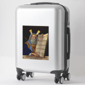 Sticker Prophète Moïse avec les Tables de la Loi (Sur valise)