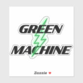 Sticker Propriétaire de véhicule électrique de la machine  (Feuille)