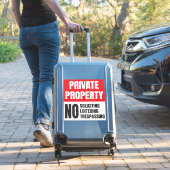 Sticker Propriété privée Pas de sollicitation (Valise Insitu)