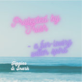 Sticker - Protégé par Trish (Devant)