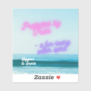 Sticker - Protégé par Trish