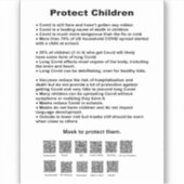 Sticker Protéger les enfants.. (Devant)