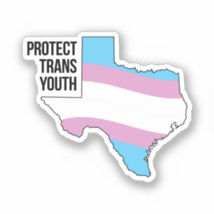 Sticker Protéger les jeunes trans du Texas