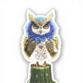 Sticker Protocole Hibou  (Recto)