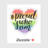 Sticker Proud (Feuille)