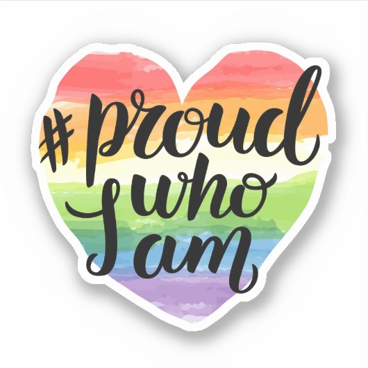 Sticker Proud (Devant)