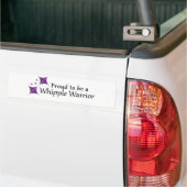 Sticker Proud om een Whipple Warrior te zijn (Op Truck)